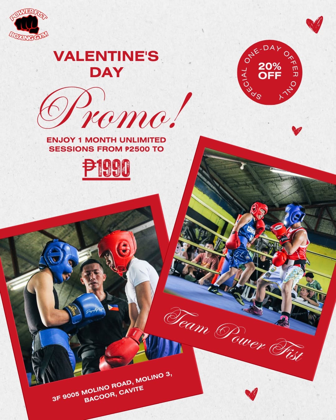 Power Fist Boxing Gym Instagram post
