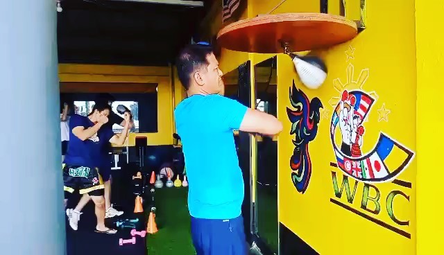 MMA training at Power Fist